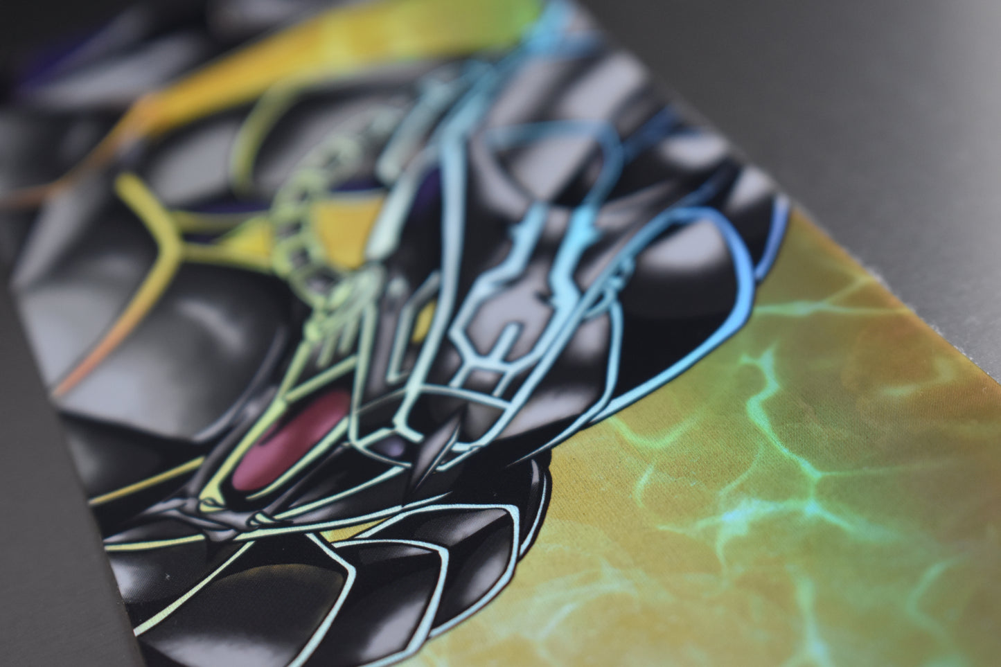 CYBER DRAGON SPOT HOLOGRAPHIC STICKER/DECAL ANIME