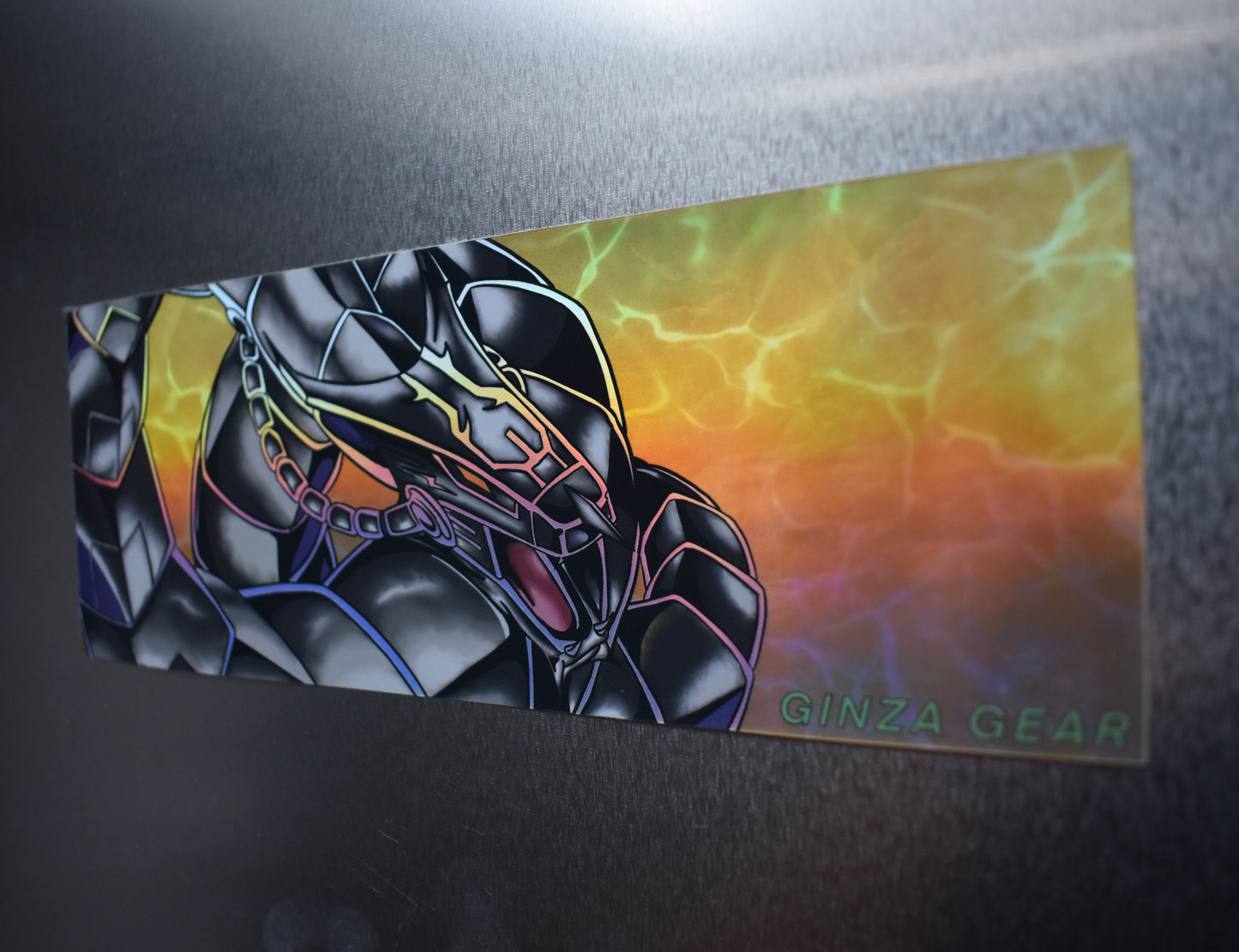 CYBER DRAGON SPOT HOLOGRAPHIC STICKER/DECAL ANIME