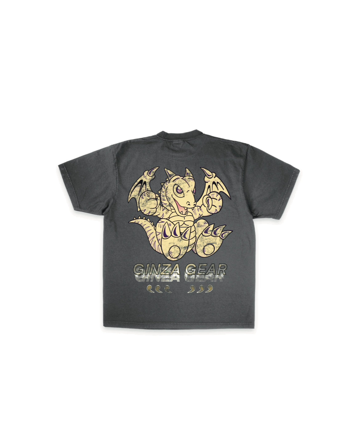 BB DRAGON PIGMENT DYE HEAVY WEIGHT VINTAGE T-SHIRT