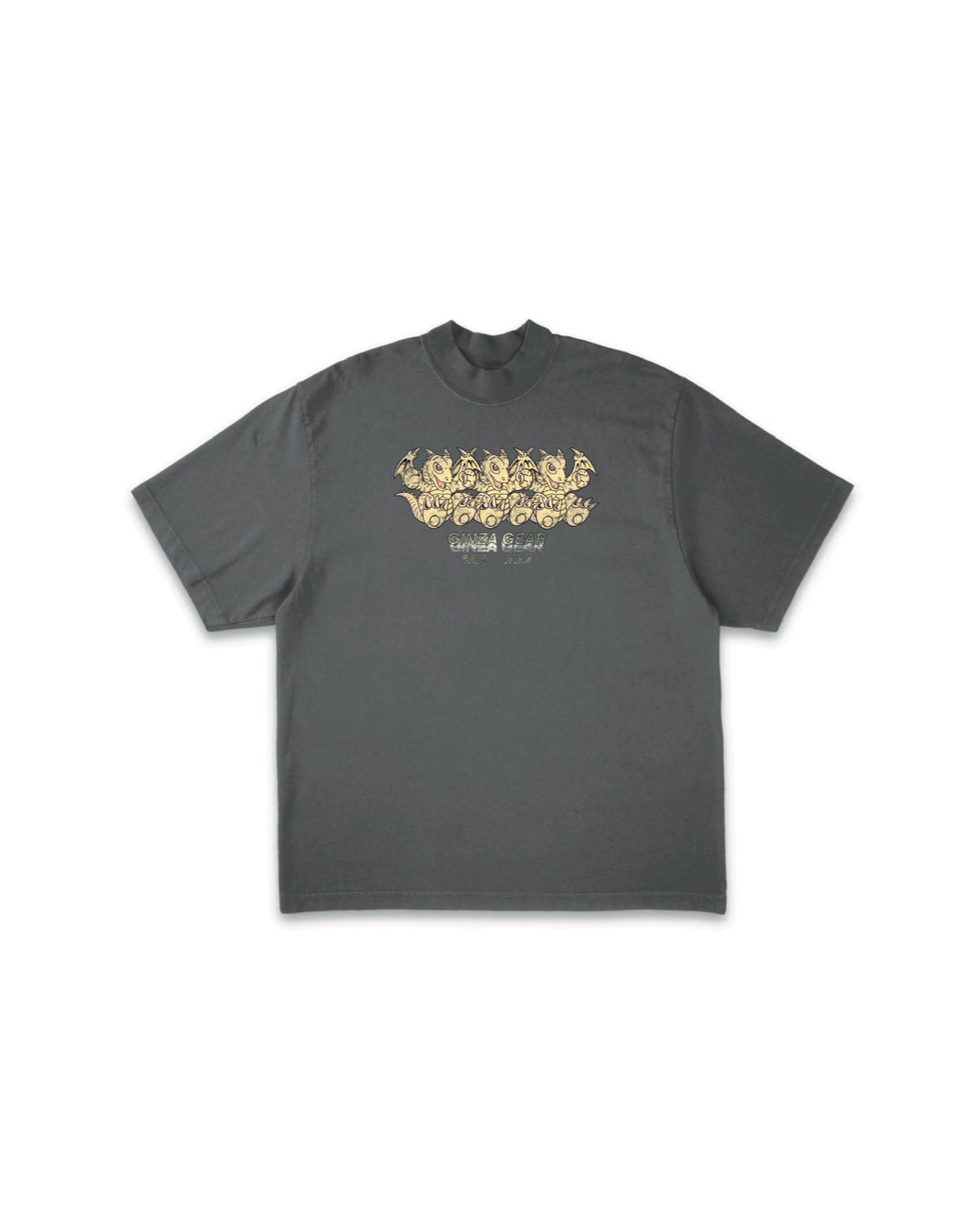 BB DRAGON PIGMENT DYE HEAVY WEIGHT VINTAGE T-SHIRT