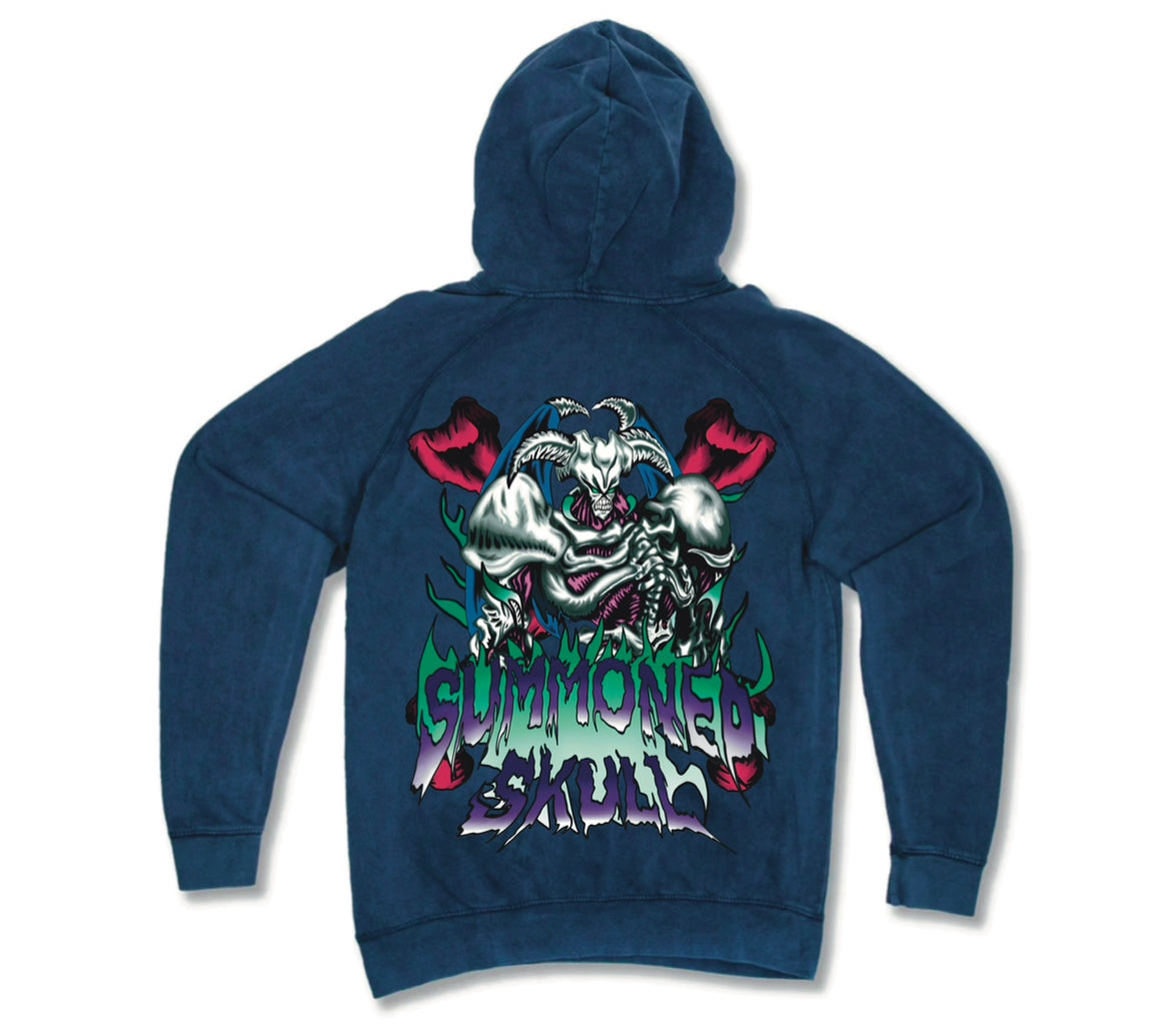 SKULL VINTAGE ANIME HOODIE