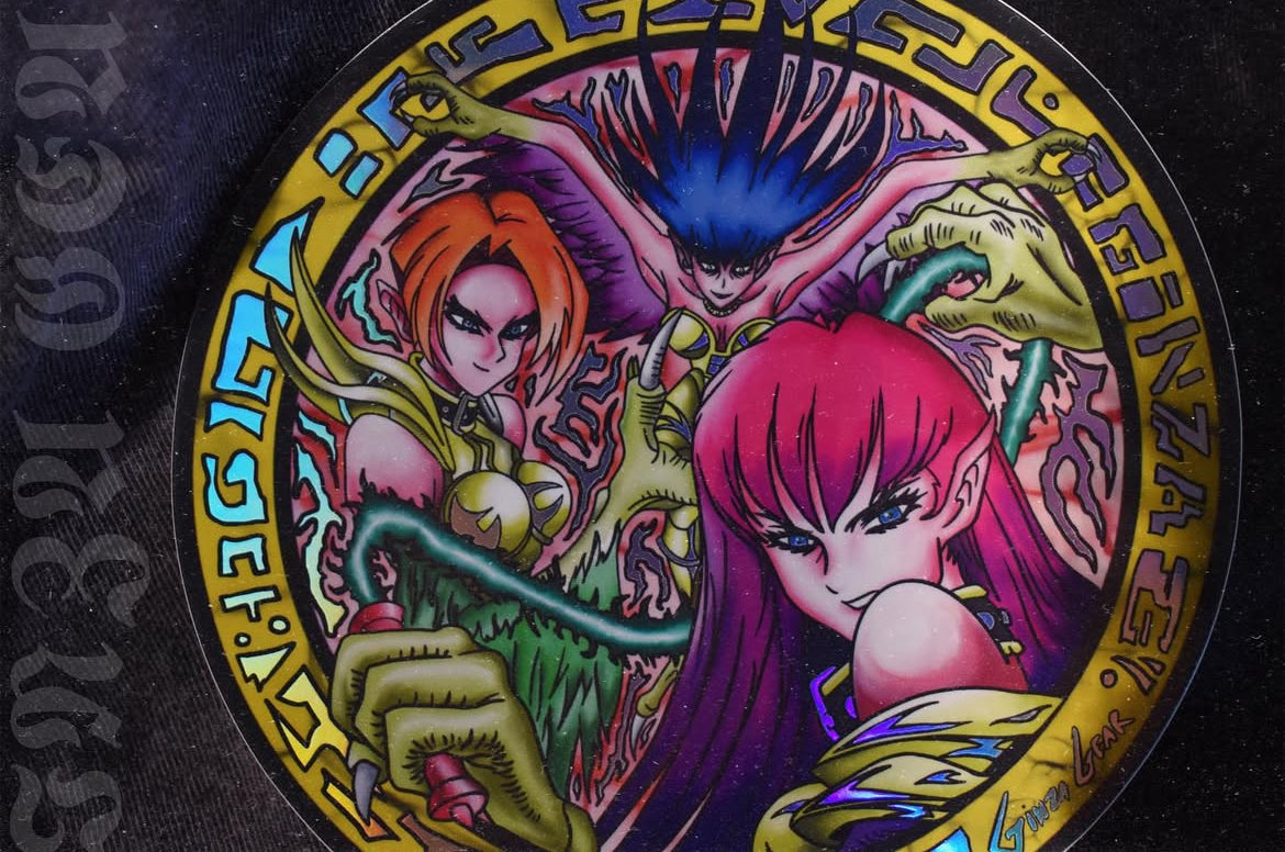 SISTERS SPOT HOLOGRAPHIC STICKER/DECAL ANIME