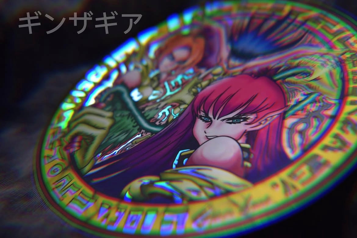 SISTERS SPOT HOLOGRAPHIC STICKER/DECAL ANIME