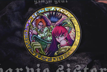 SISTERS SPOT HOLOGRAPHIC STICKER/DECAL ANIME